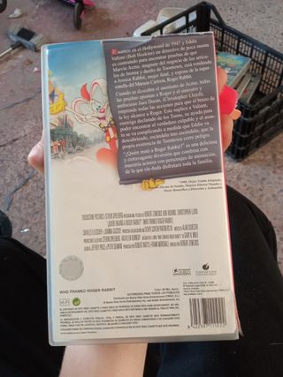Roger rabbit VHS