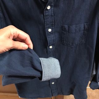 Lote 4 camisas manga larga. Talla S