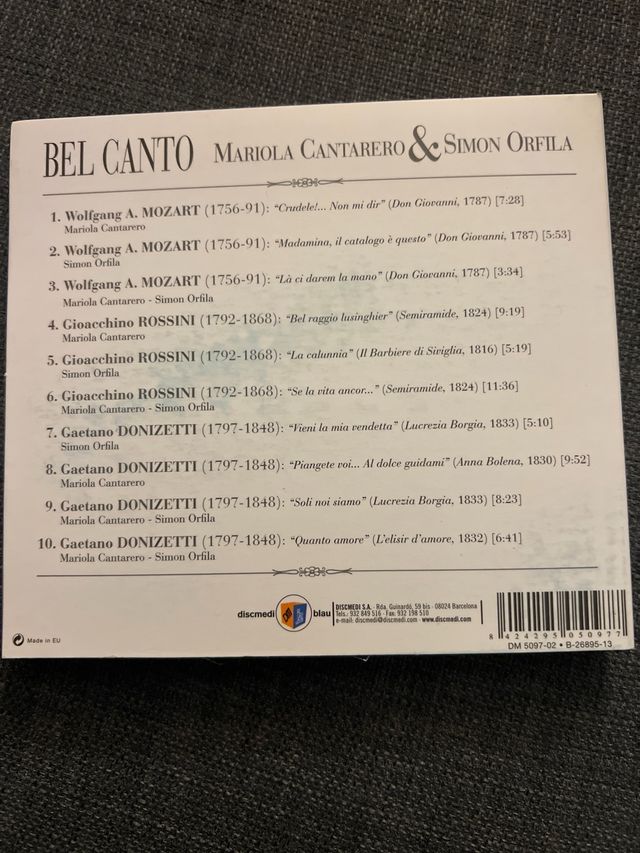 “Bel Canto”