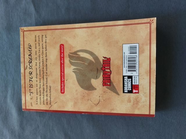 Fairy Tail Manga Tomos 2-3-4 INGLÉS