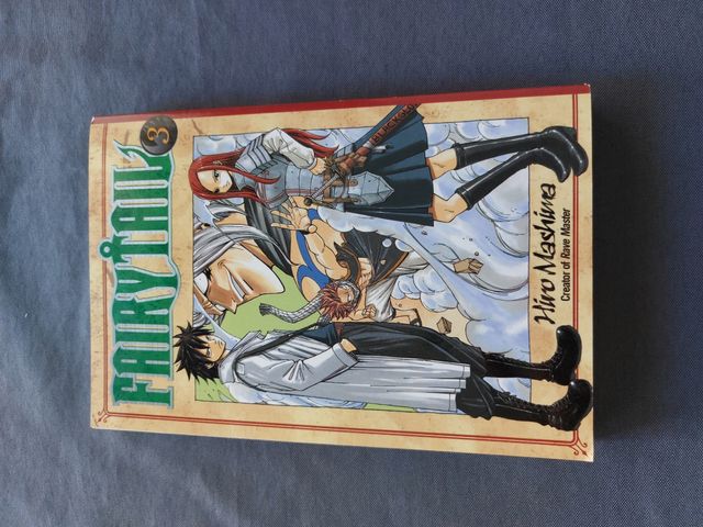 Fairy Tail Manga Tomos 2-3-4 INGLÉS