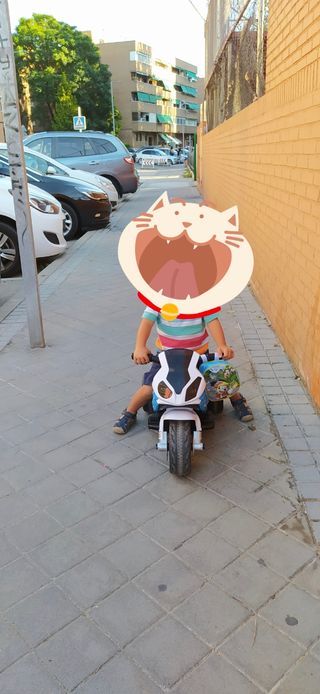Moto eléctrica niñ@s