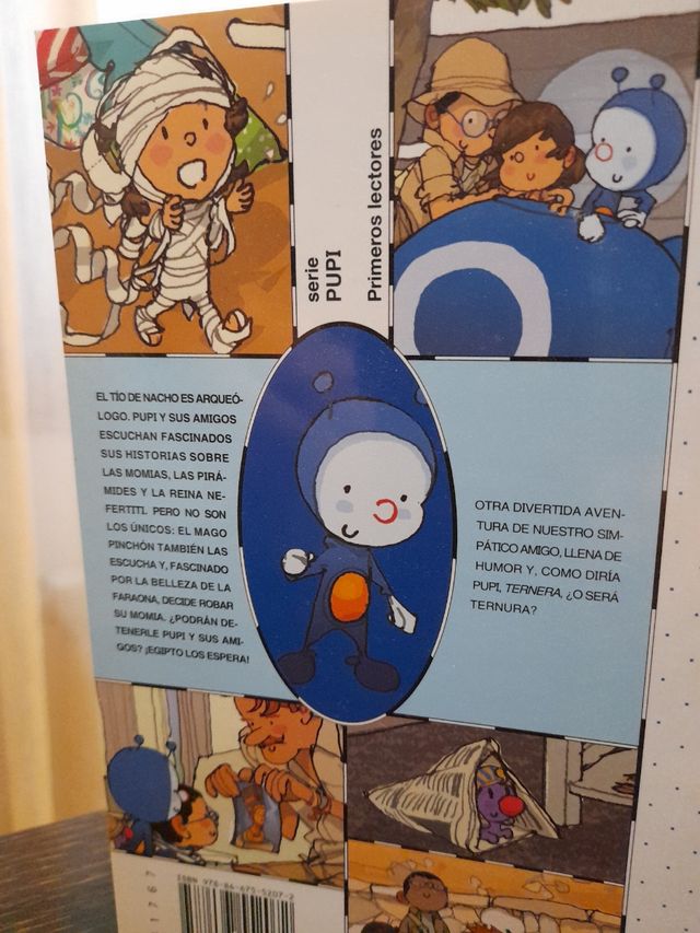 Pupi y el misterio de Nefertiti