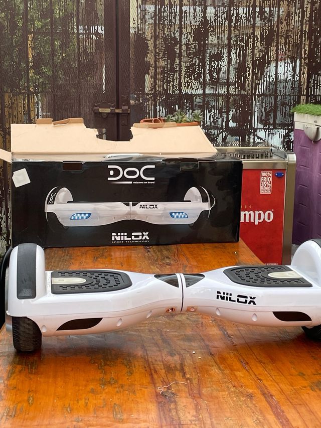 Patinete electrico nilox blanco