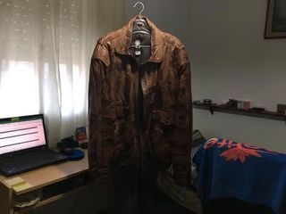 CAZADORA CUERO VINTAGE