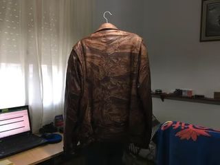 CAZADORA CUERO VINTAGE