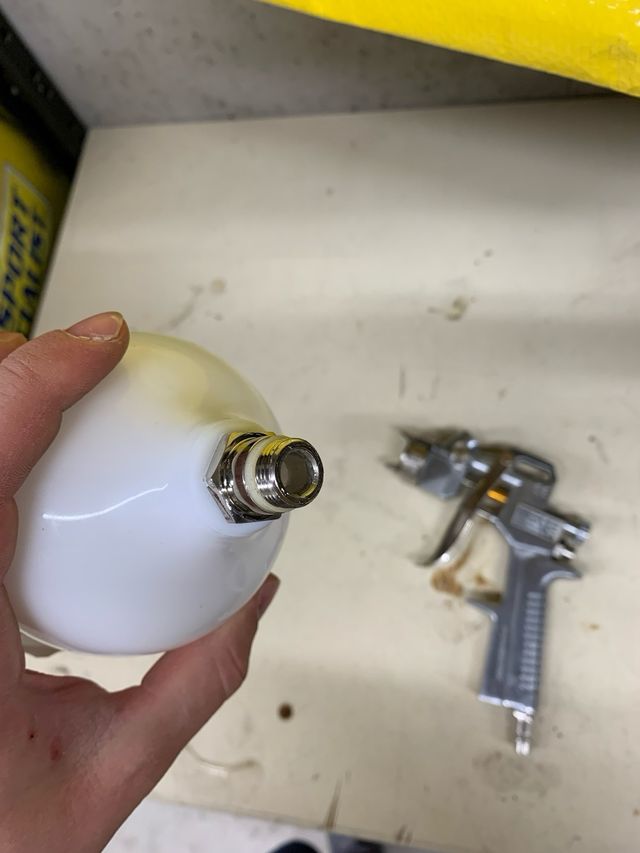 Pistola per verniciatura ad aria