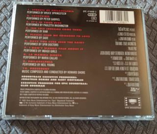 CD colonna sonora film "Philadelphia"