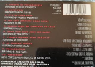 CD colonna sonora film "Philadelphia"