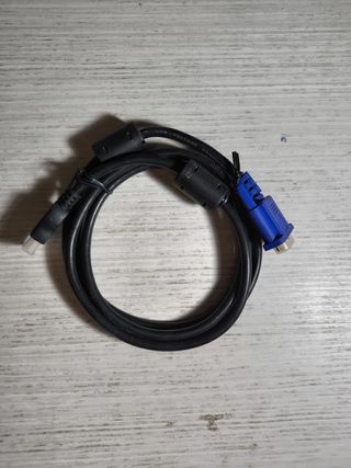 Cable VGA MACHO A HDMI MACHO 1.5M Nuevo