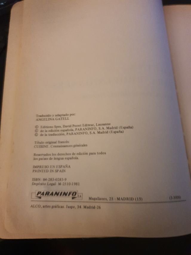 Cocina para Profesionales de hoteleria