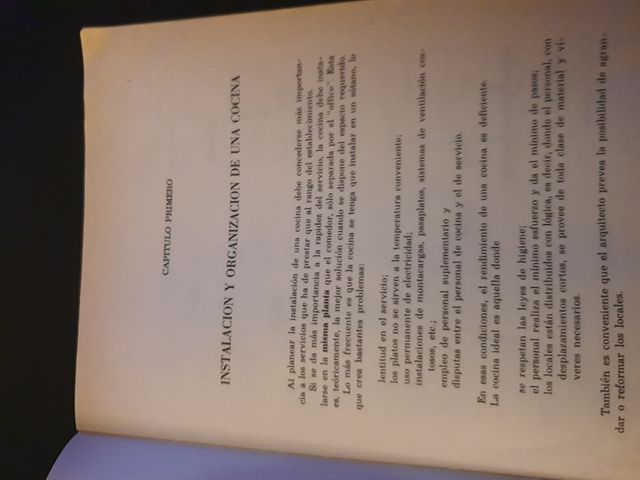 Cocina para Profesionales de hoteleria