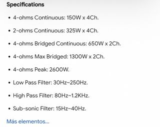 amplificador boschmann zx3-T4D