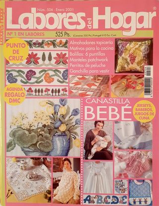 Lote 12 Revistas "Labores del Hogar"