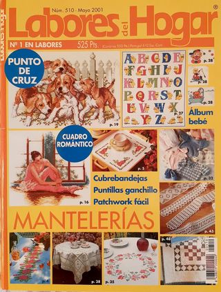 Lote 12 Revistas "Labores del Hogar"