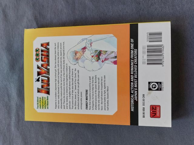 Inuyasha Manga Tomo 2 INGLÉS