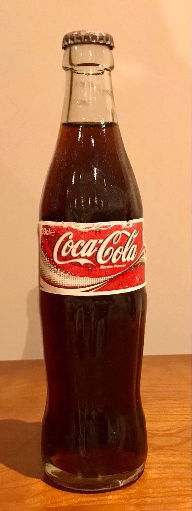 Botella de Coca Cola de Francia 330 ml