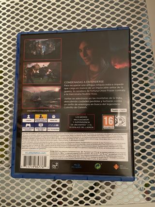Uncharted el legado perdido ps4
