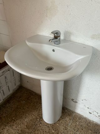 Lavabo Victoria Roca con Pedestal