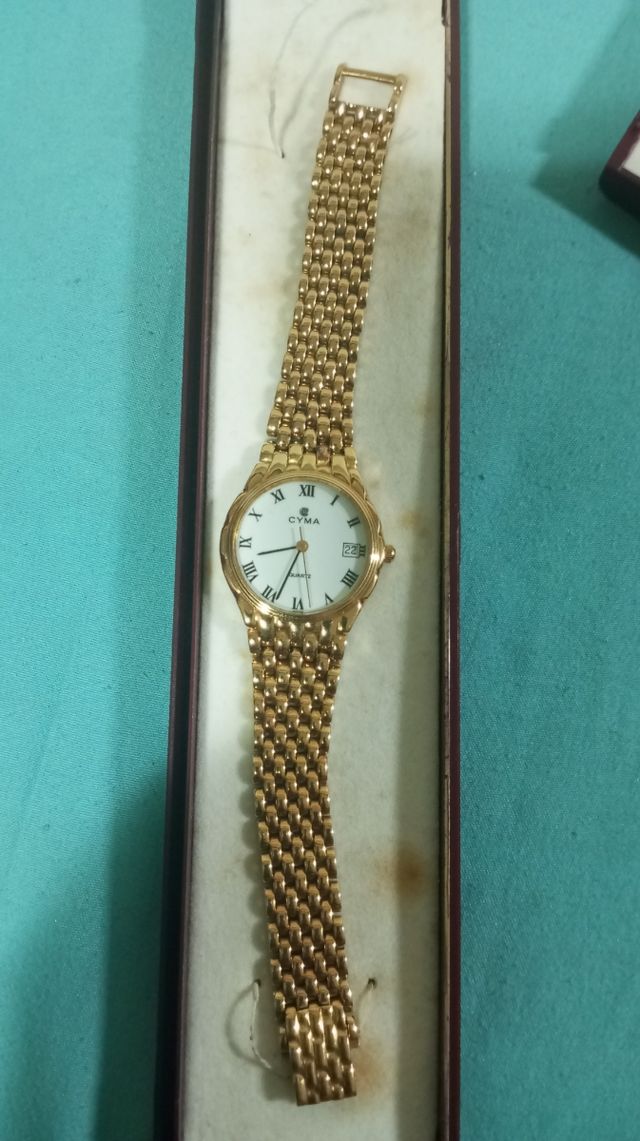 Reloj cyma  18k