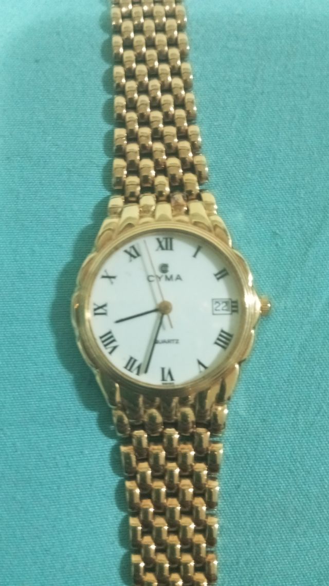 Reloj cyma  18k