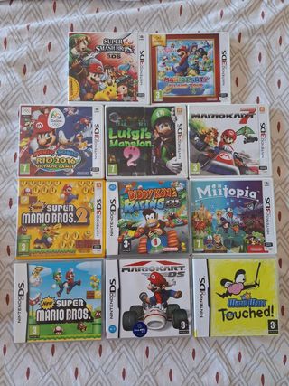 Juegos Nintendo ds y 3ds