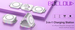 CARGADOR TRIPLE INALAMBRICO -NUEVO