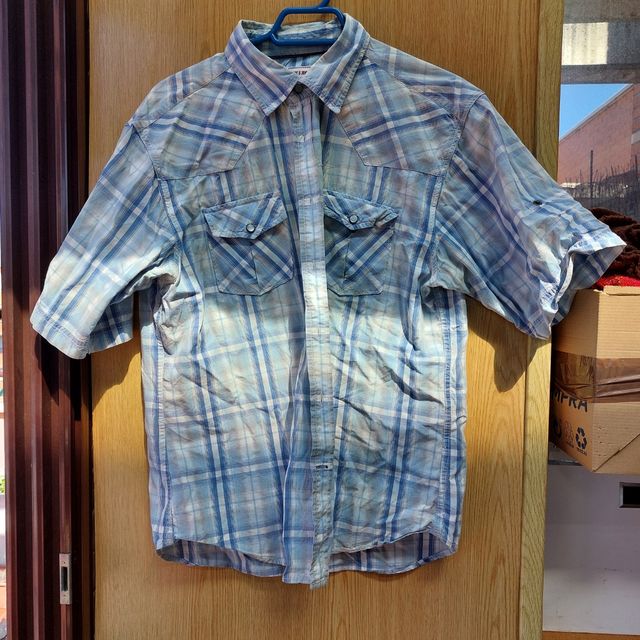 Camisa azul Jack & Jones XL