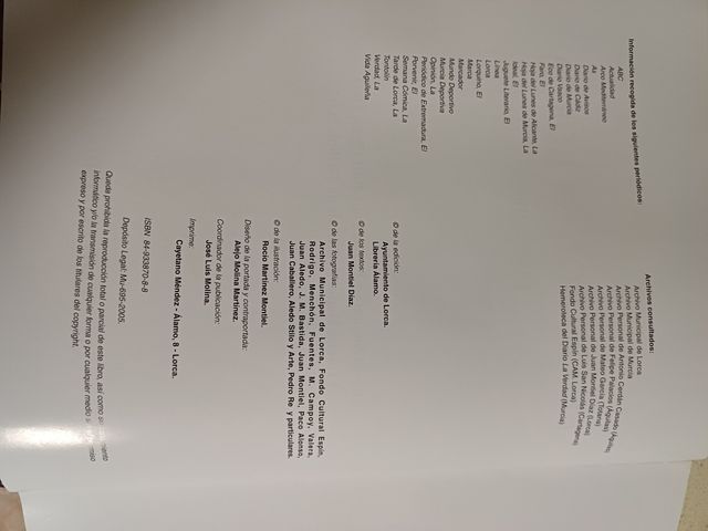 Libro Lorca Deportivo Lujo