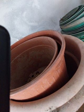 Vasi e sottovasi in plastica