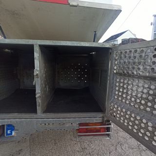 Remolque de animales y caja Galvanizado