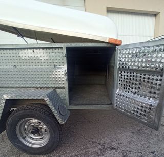 Remolque de animales y caja Galvanizado