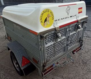 Remolque de animales y caja Galvanizado