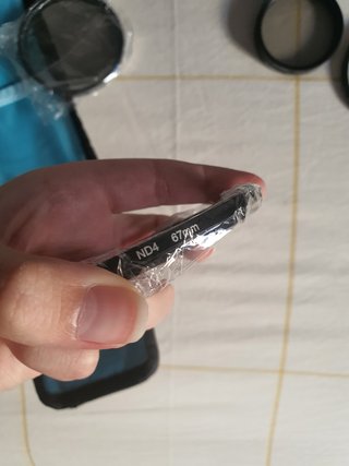 Filtros Cpl y Nd4 Objetivo 67 mm con Funda