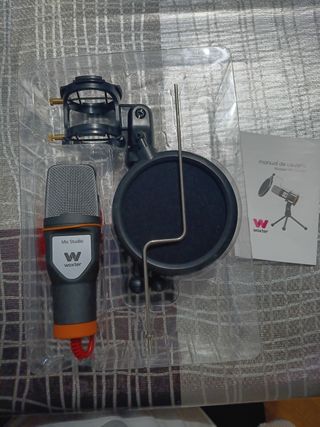 micrófono condensador 