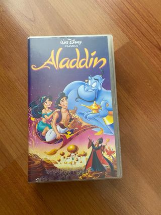 VHS Aladdin en inglés