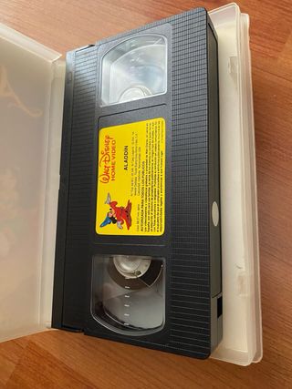 VHS Aladdin en inglés