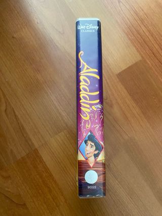VHS Aladdin en inglés