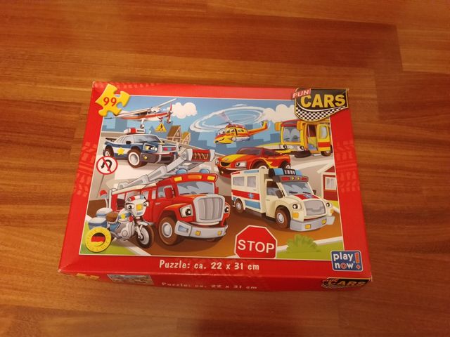 Puzzle Fun Cars 🧩 100 pezzi