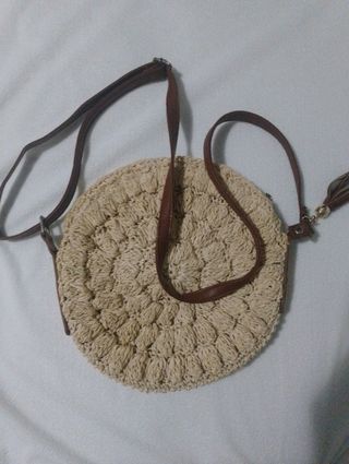 Bolso de rafia