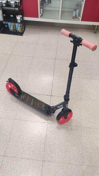Patinete Scooter Oxelo MID 7 Niños Naranja Negro