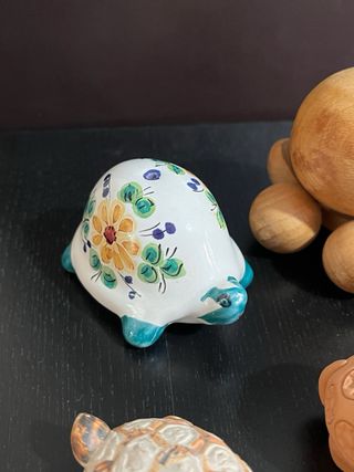 Collezione di figurine di tartarughe