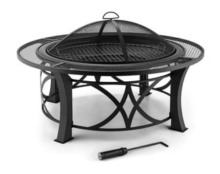 Brasero exterior y Barbacoa 2 en 1 