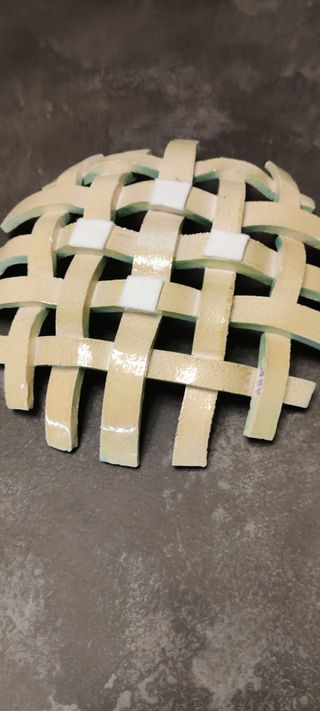 Portafrutta centrotavola in ceramica