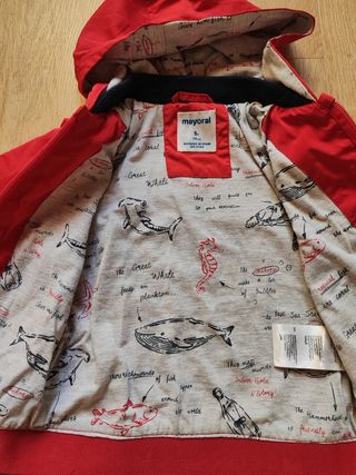 Giacca a vento mayoral neonato