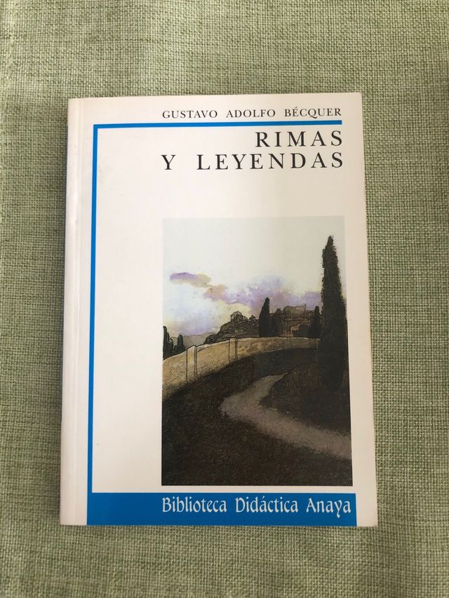 rimas y leyendas gustavo adolfo bécquer