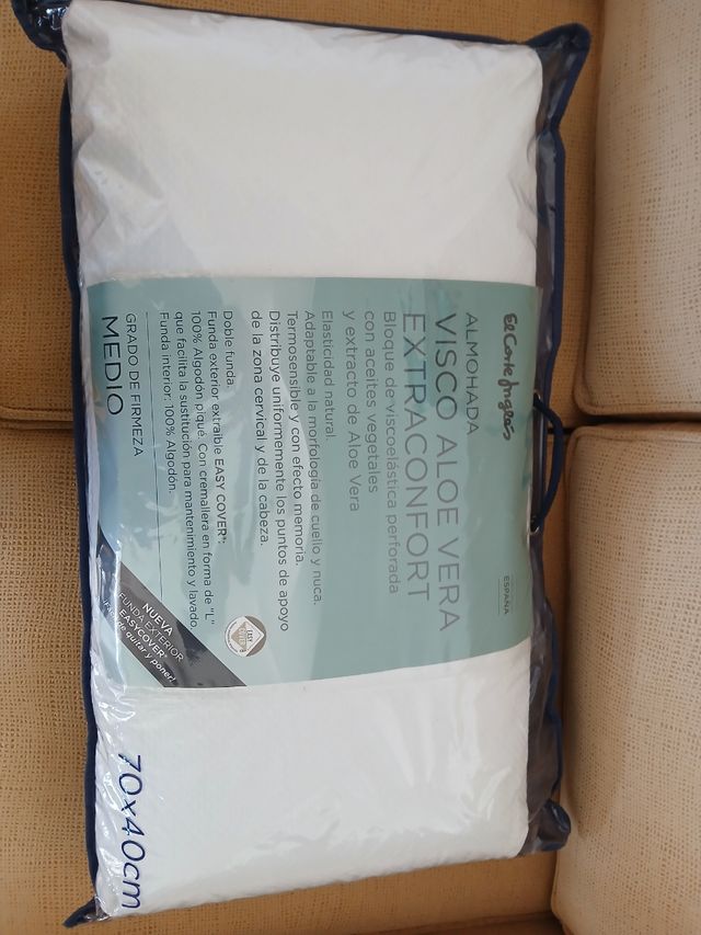 Almohada Visco Áloe Vera