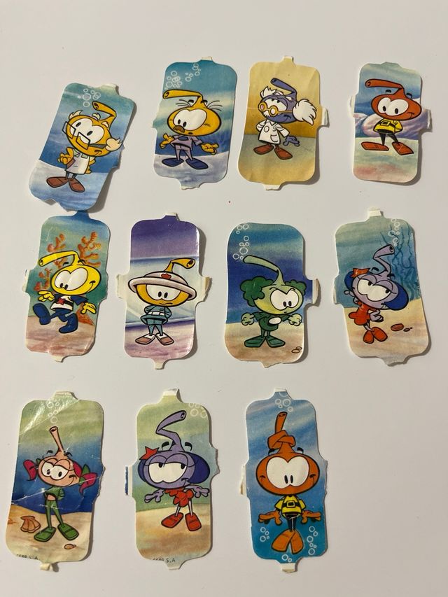 Cromos de picar lote