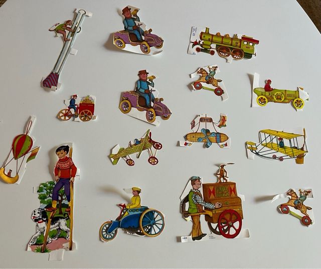 Cromos de picar lote