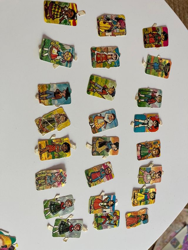 Cromos de picar lote